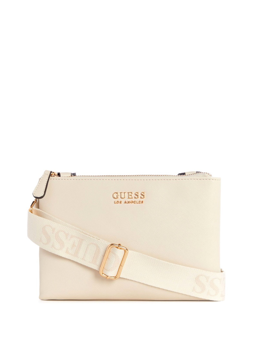 

GUESS Satchel, Cream