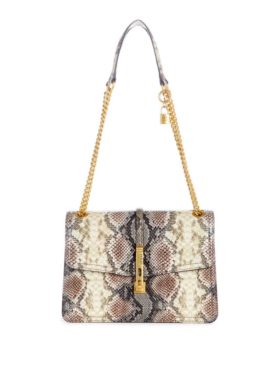 

GUESS Animal Printed PU Sling Bag, Multi