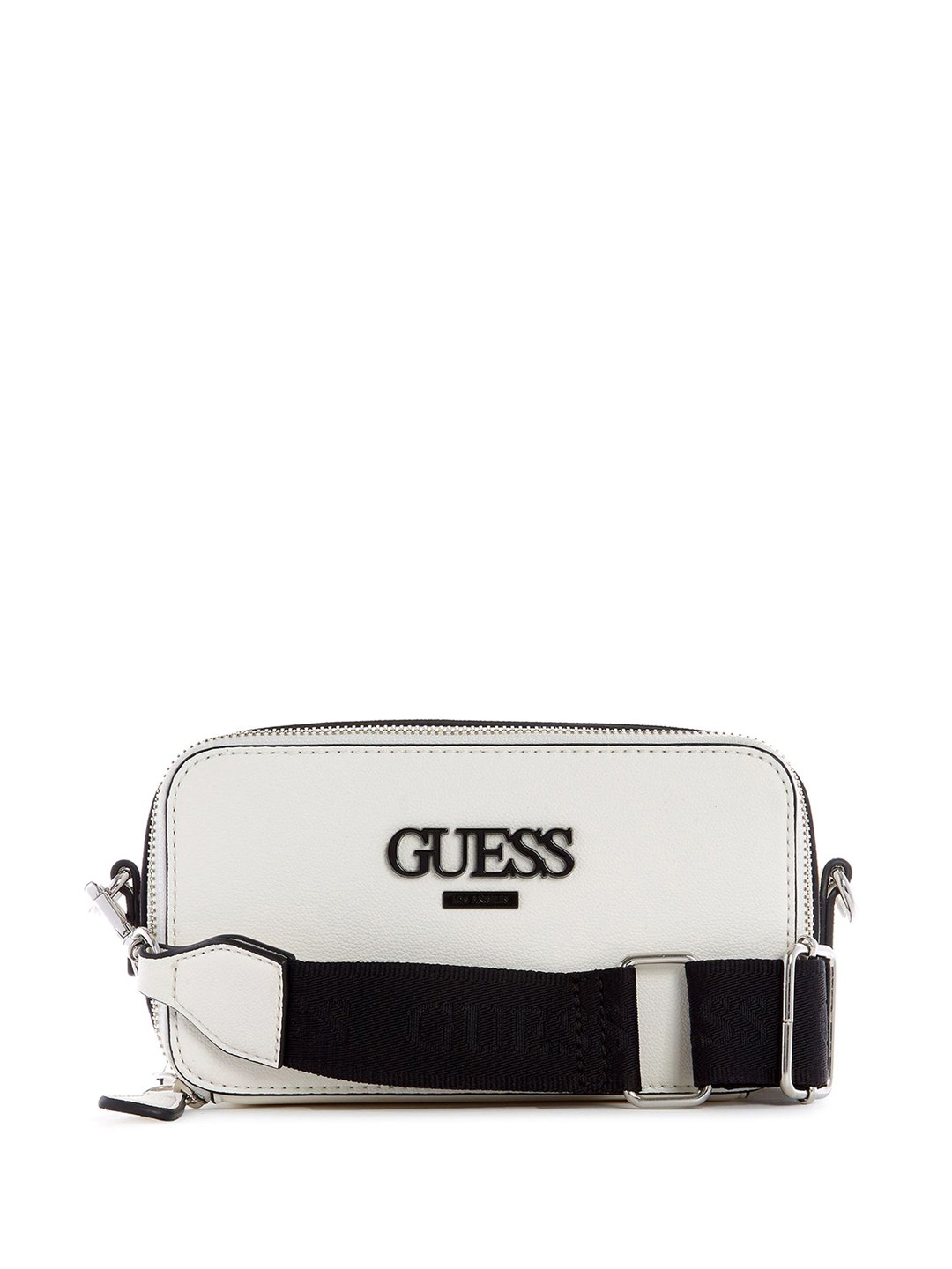 

GUESS PU Sling Bag, White