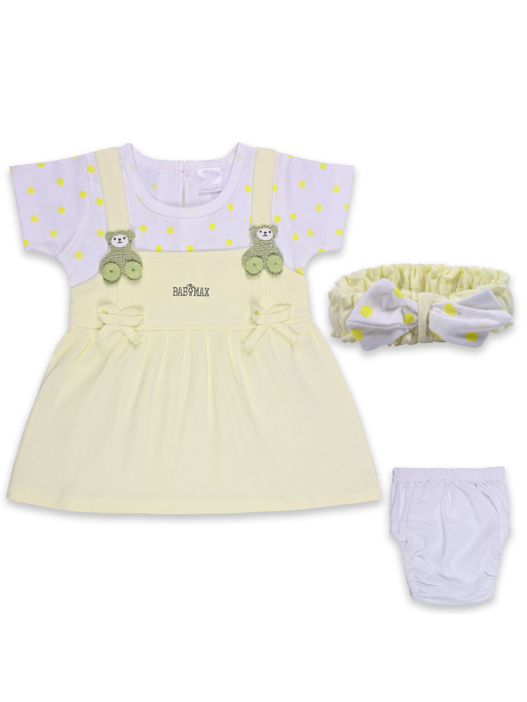 

Wish Karo Print A-Line Dress, Yellow