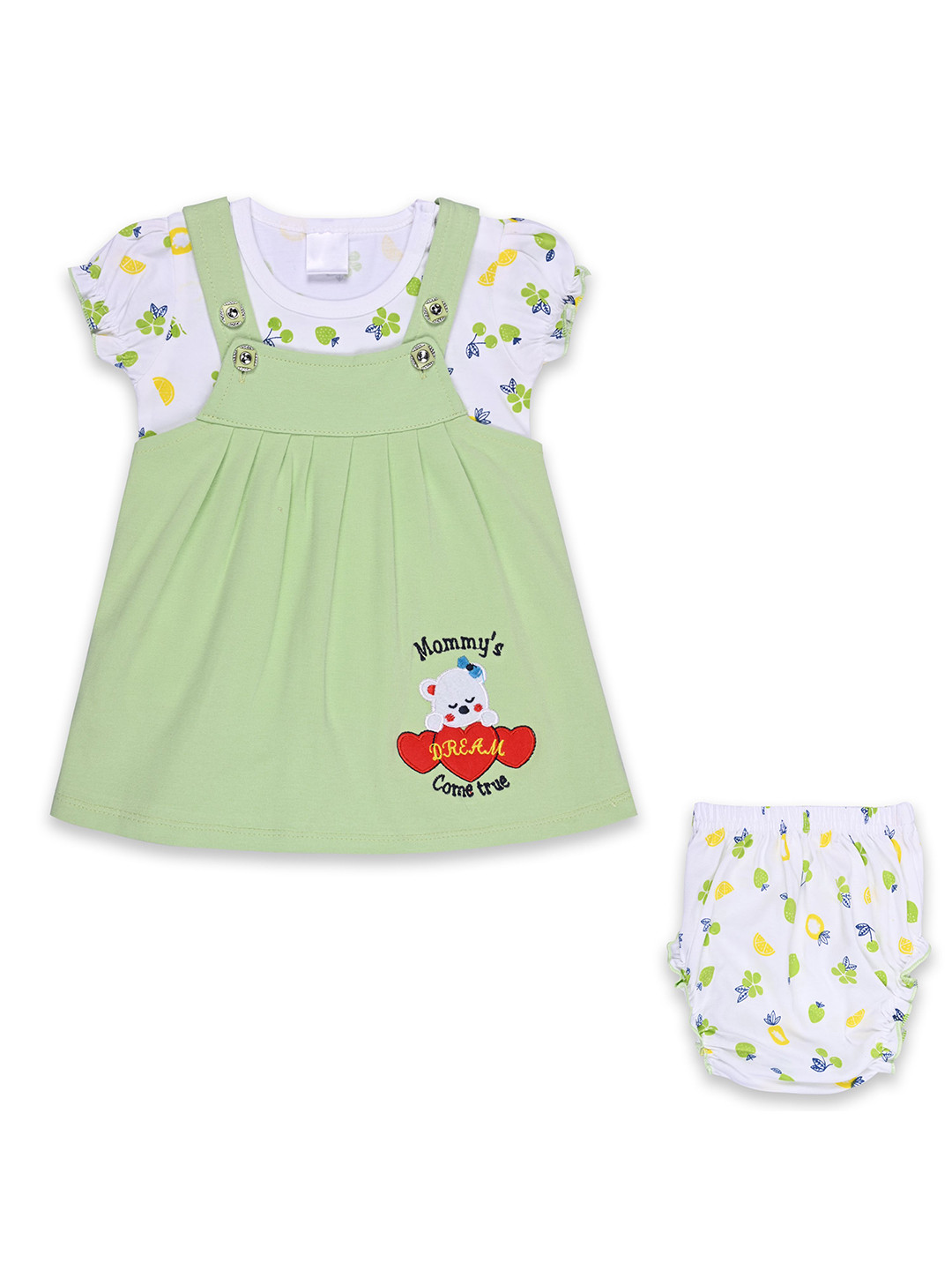 

Wish Karo Print A-Line Dress, Green
