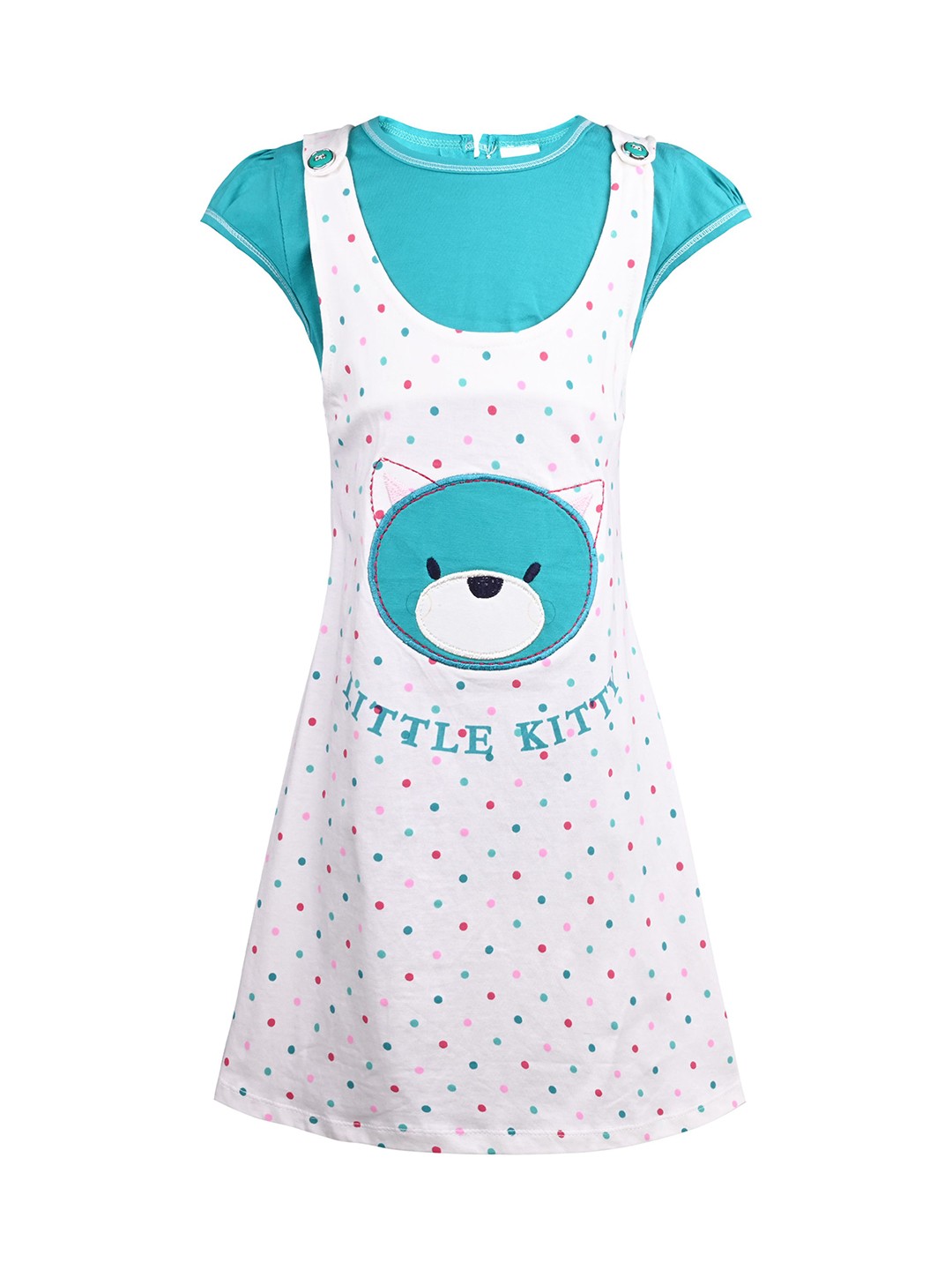 

Wish Karo Print Fit & Flare Dress, Green