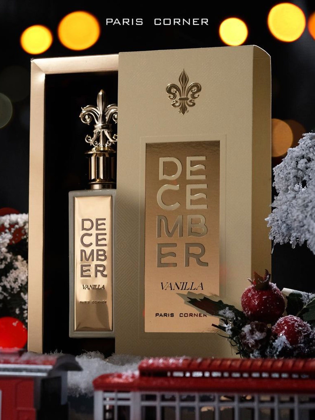 

Paris Corner Perfumes December Vanilla Long Lasting Eau De Parfum- 85 ml, Transparent