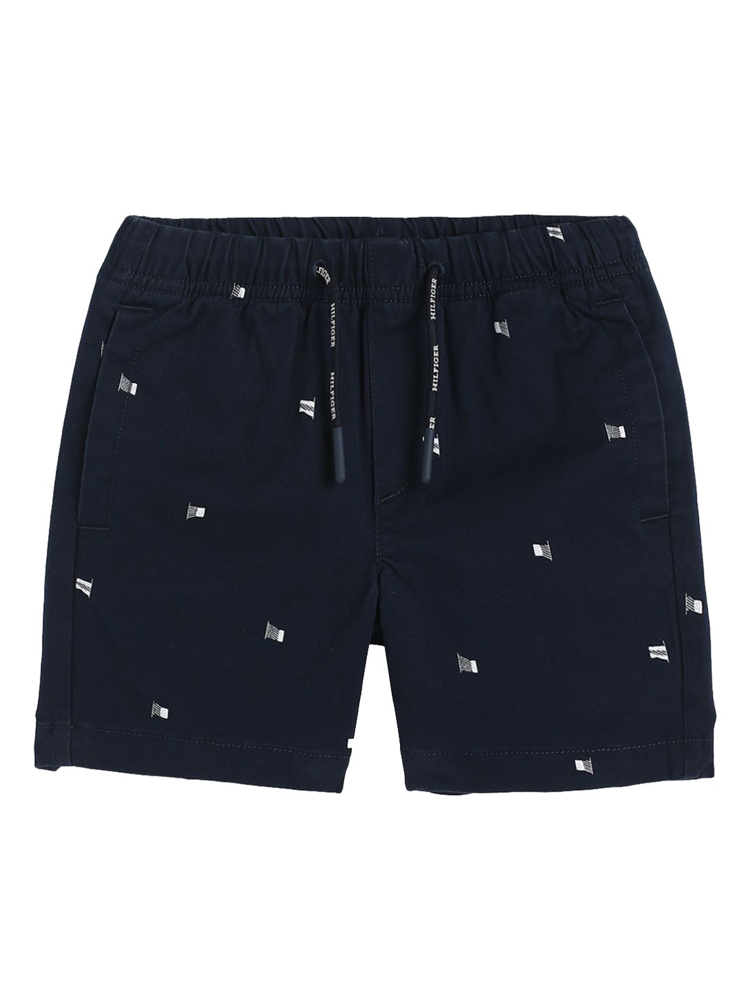 

Tommy Hilfiger Boys Relaxed Fit Mid-Rise Shorts, Navy blue
