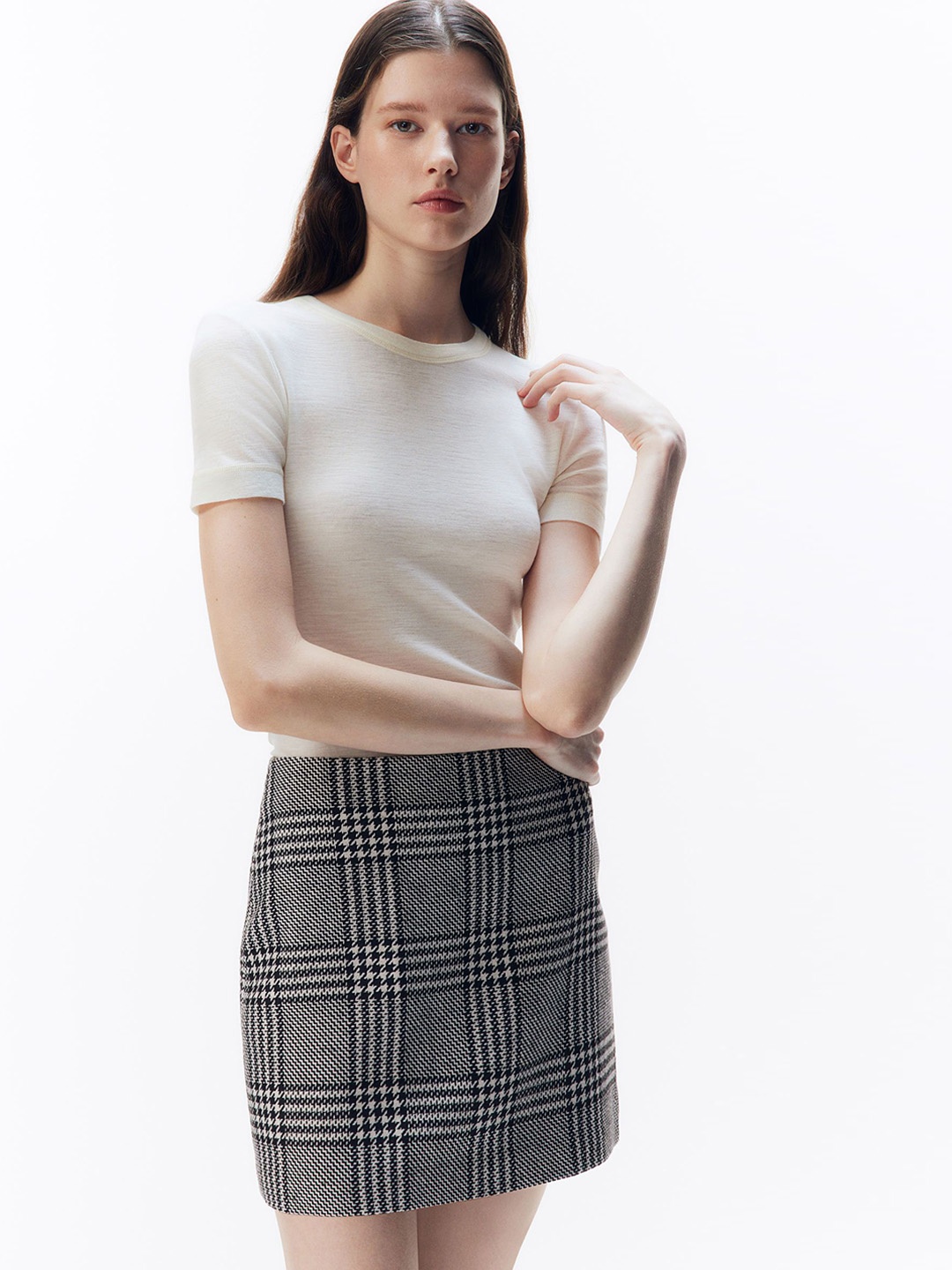 

H&M Women Mini Skirt, Black