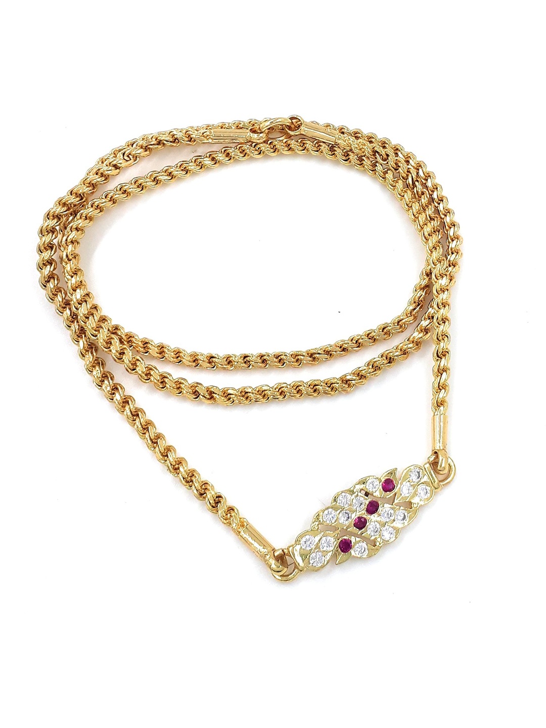 

Anujeet Fashion Hub Gold-Plated Chain