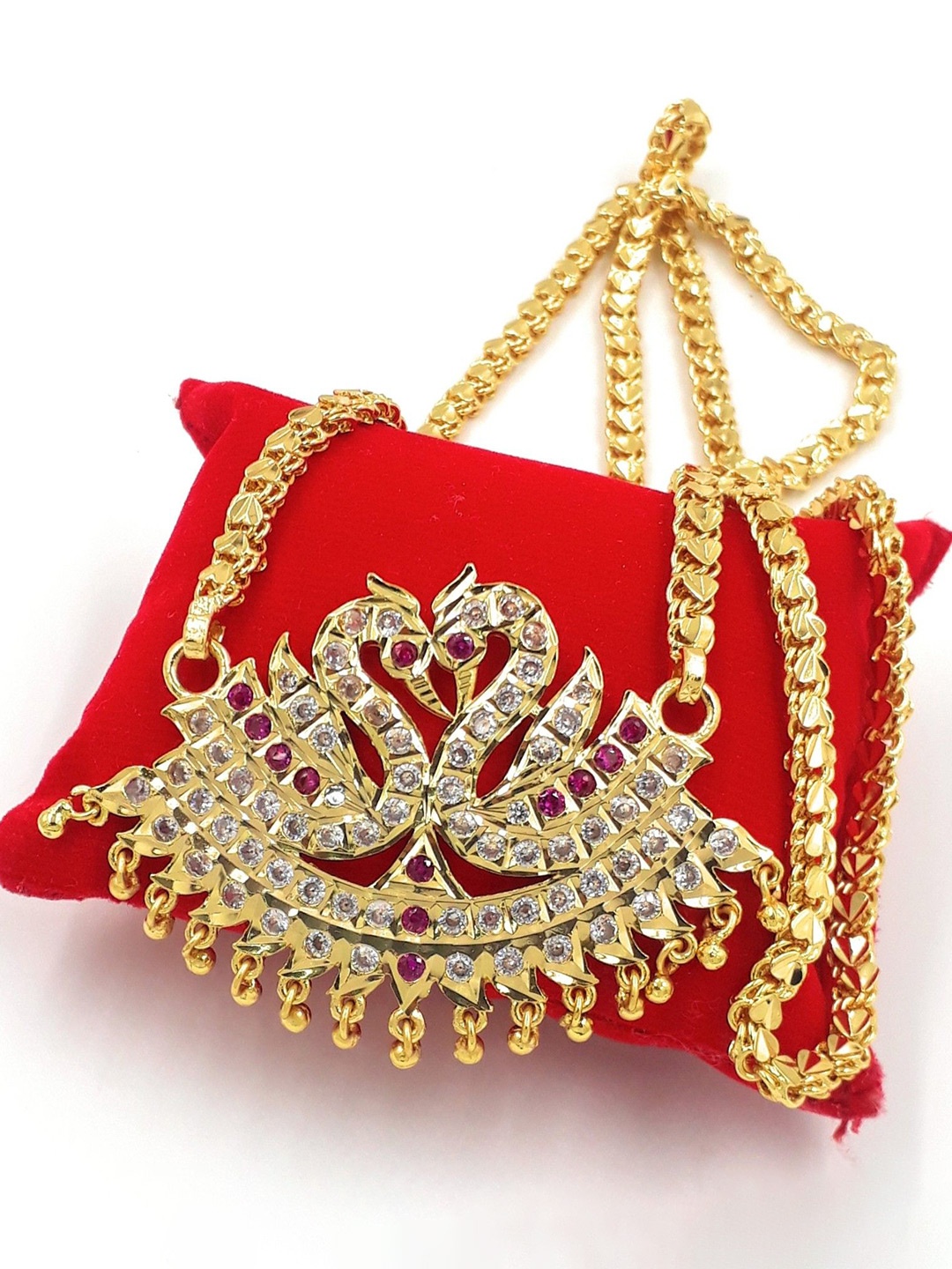

Anujeet Fashion Hub Gold-Plated Necklace