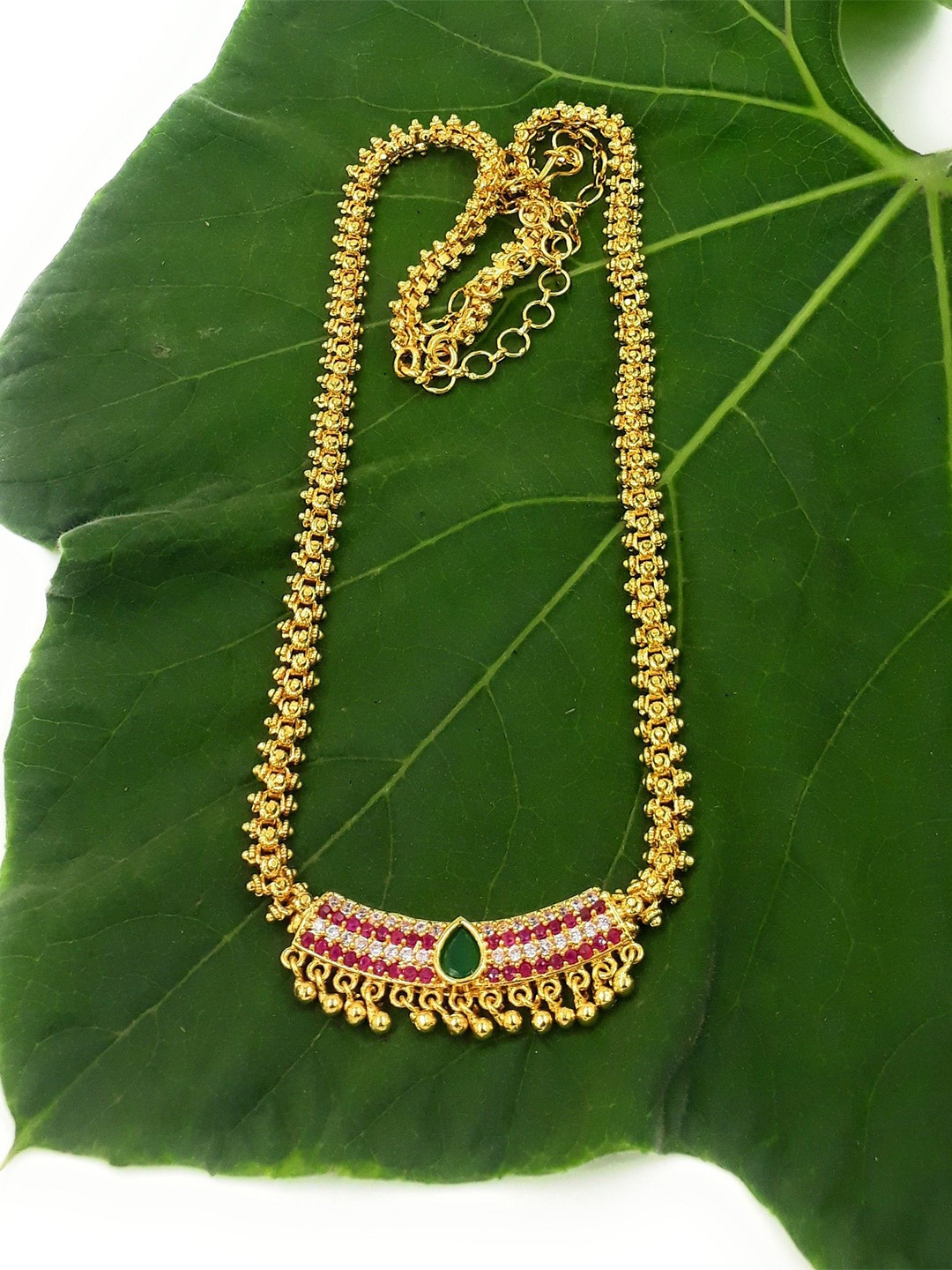 

Anujeet Fashion Hub Gold-Plated Necklace