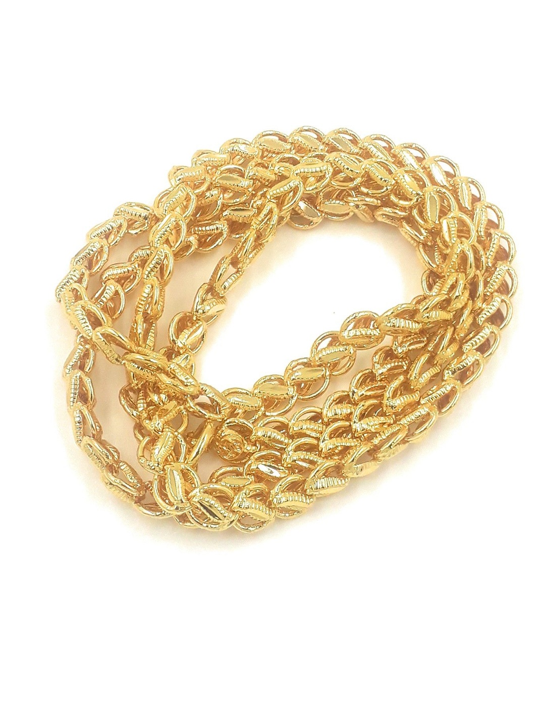 

Anujeet Fashion Hub Gold-Plated Link Chains