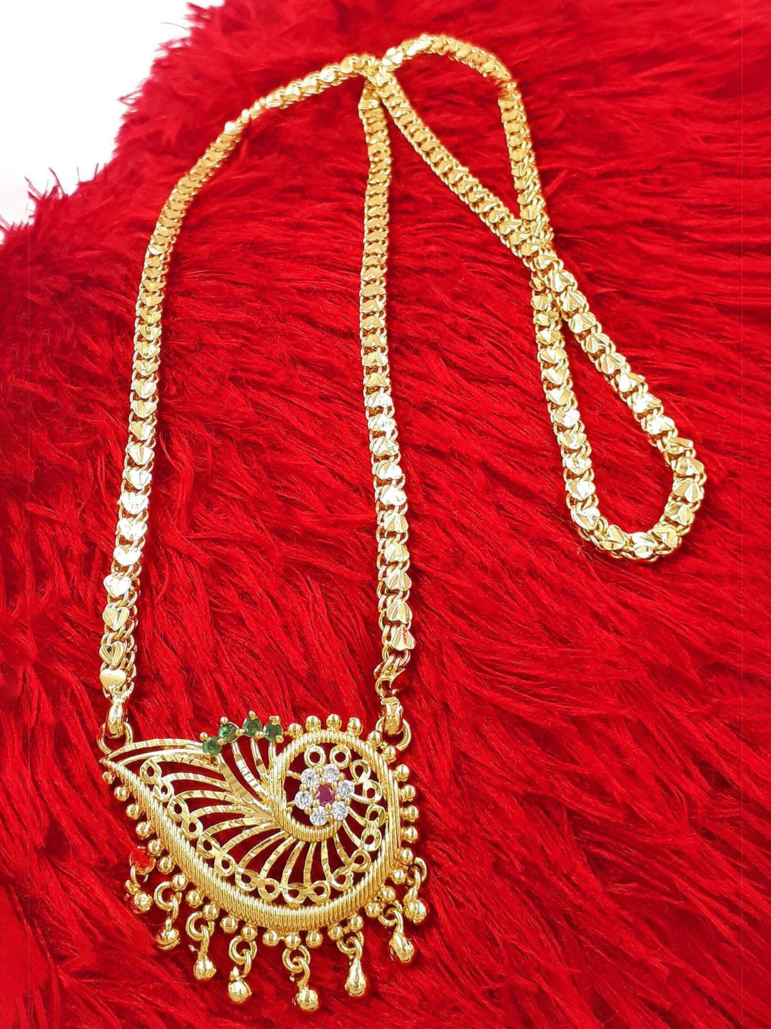 

Anujeet Fashion Hub Gold-Plated Necklace