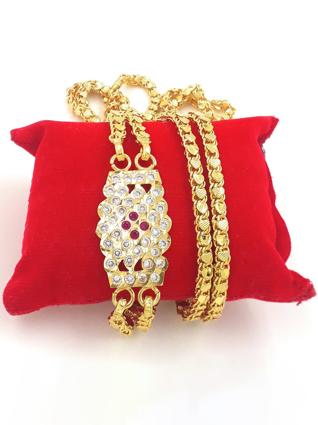 

Anujeet Fashion Hub Gold-Plated Necklace