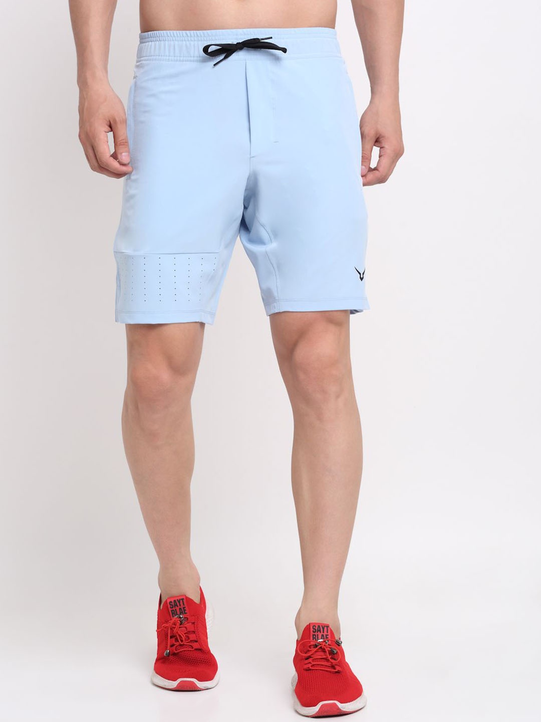 

Invincible Men Quick Dry Training Shorts, Blue