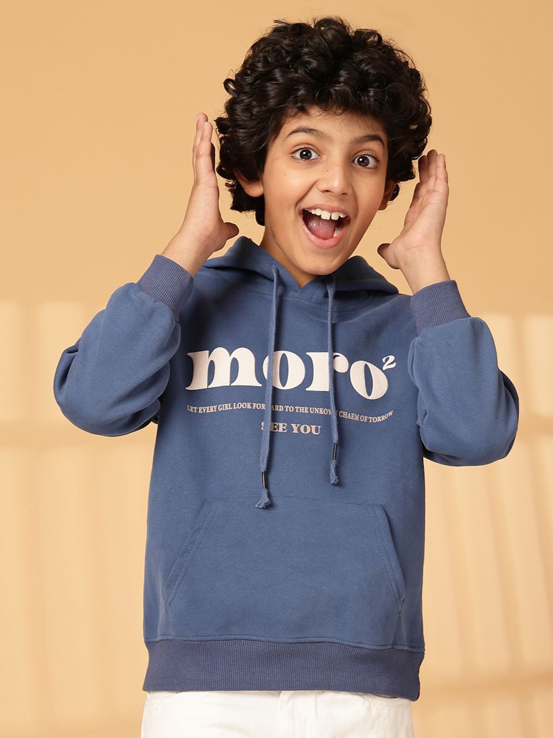 

Albion By CnM Boys Hooded Pullover Sweatshirt, Blue