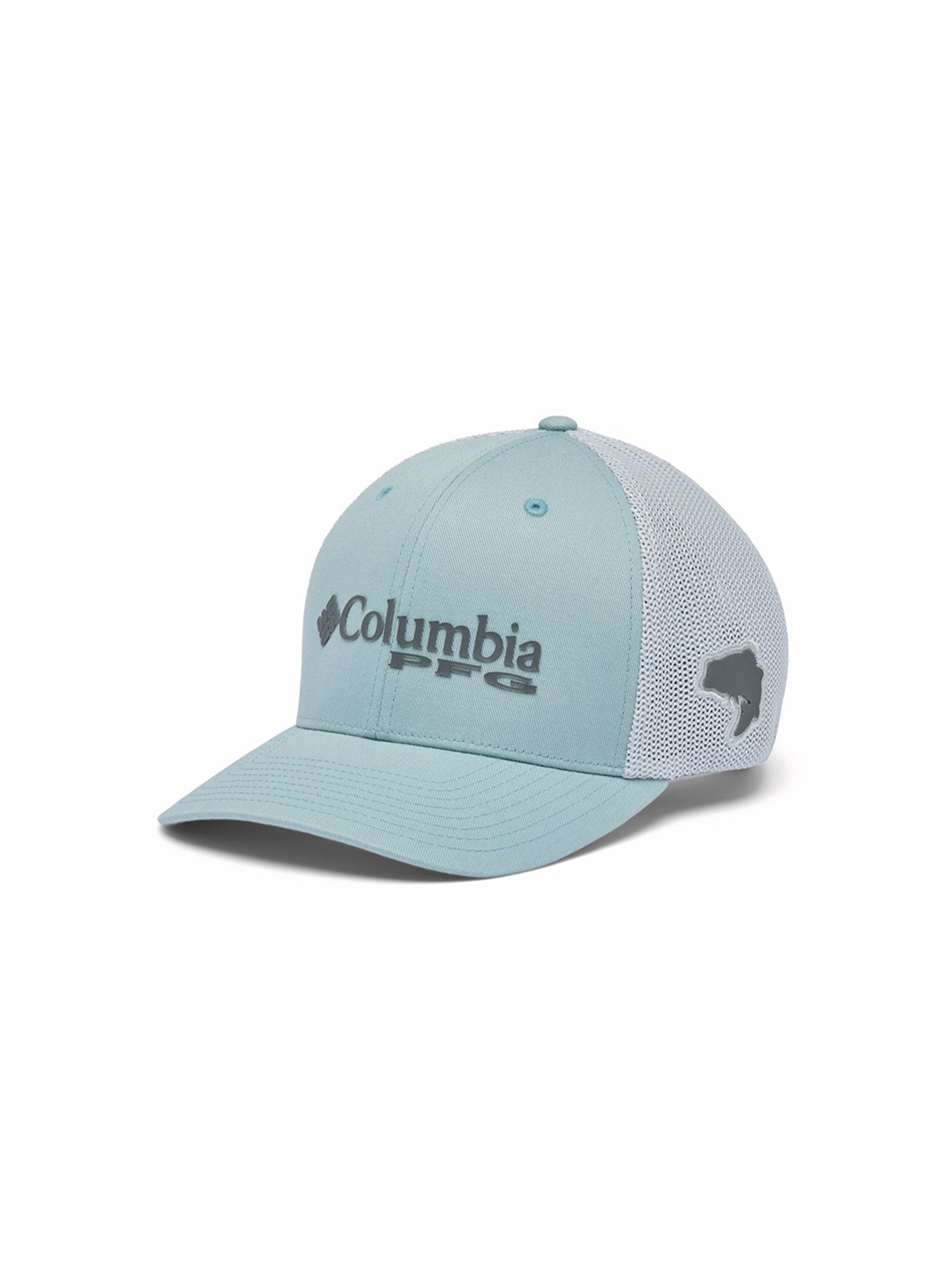 

Columbia Unisex PFG Pure Cotton Mesh Ball Cap, Turquoise blue