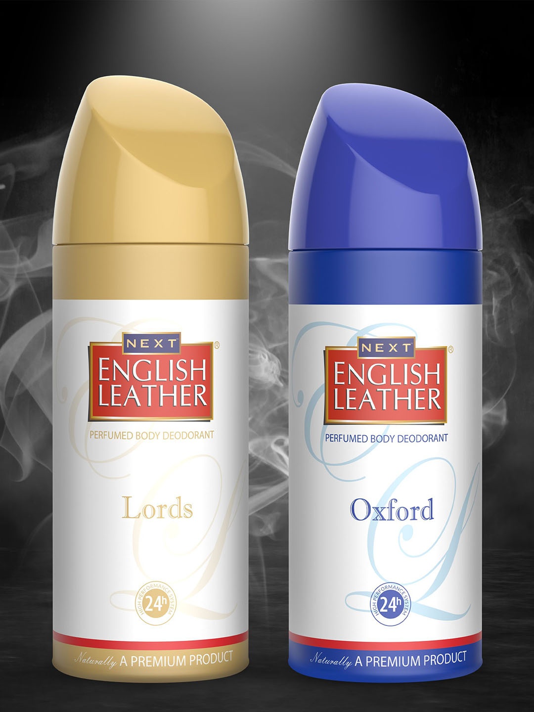 

NEXT CARE English Leather Lords & Oxford Set Of 2 Odour Control Deodorant - 150 ml Each, White