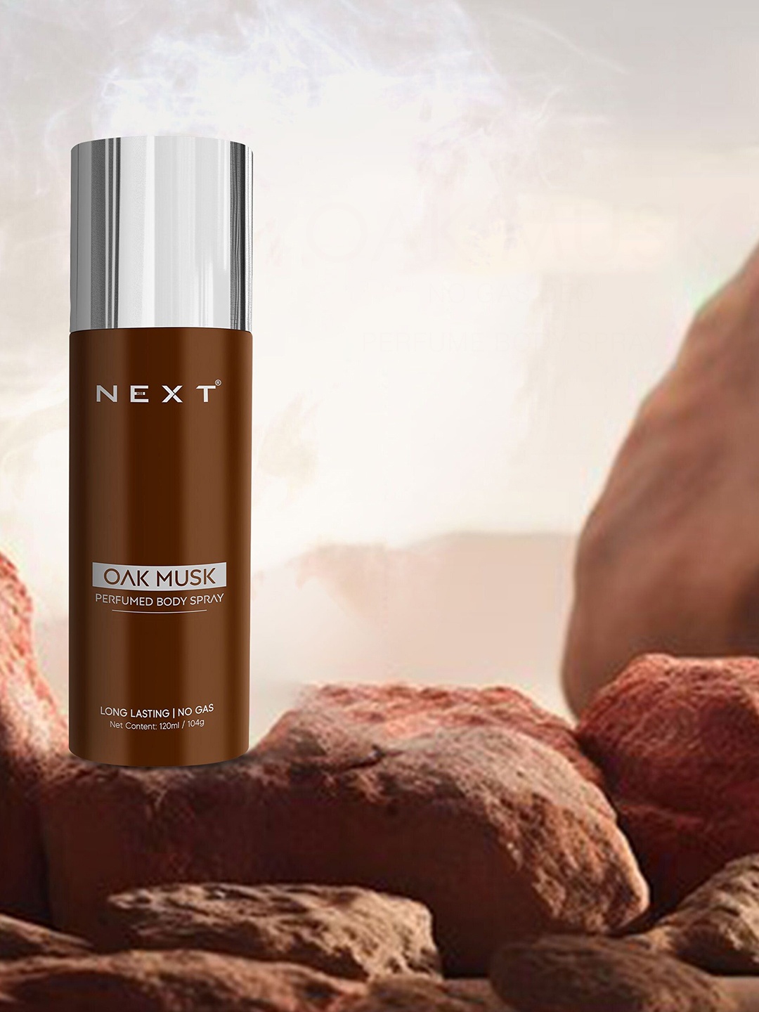 

NEXT CARE Set Of 2 Arsenal Deodorant - 150 ml & Oak Musk Body Spray - 120 ml, White