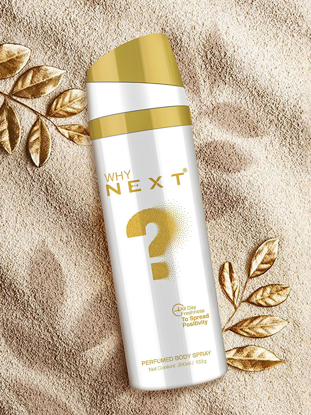 

NEXT CARE Why Long Lasting Perfumed Body Spray - 200 ml, White