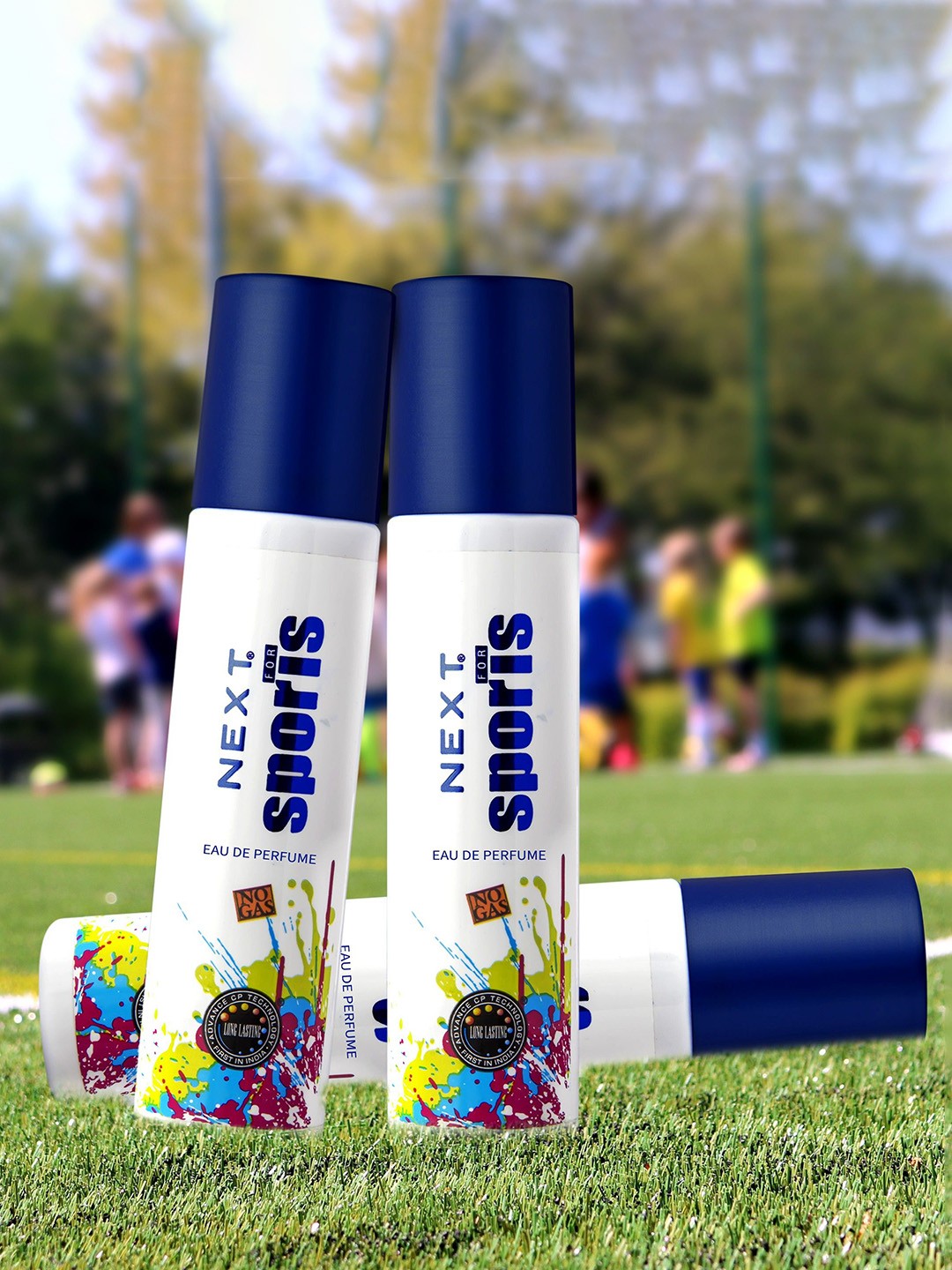 

NEXT CARE Set Of 2 Sports Long Lasting Eau De Parfume - 120 ml Each, White