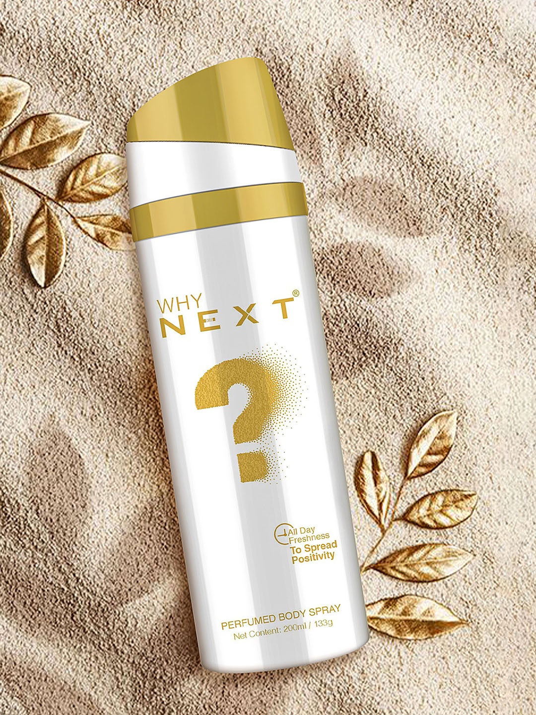 

NEXT CARE Set Of 2 Why Long Lasting Perfumed Body Spray - 200 ml Each, White