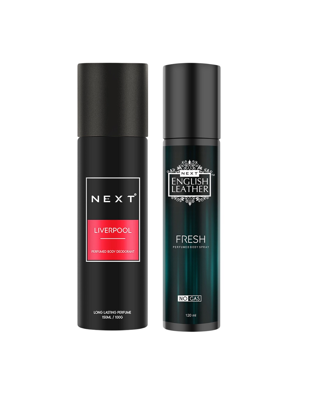 

NEXT CARE Set Of 2 Liverpool -150 ml & English Leather Fresh Deodorant - 120 ml, White