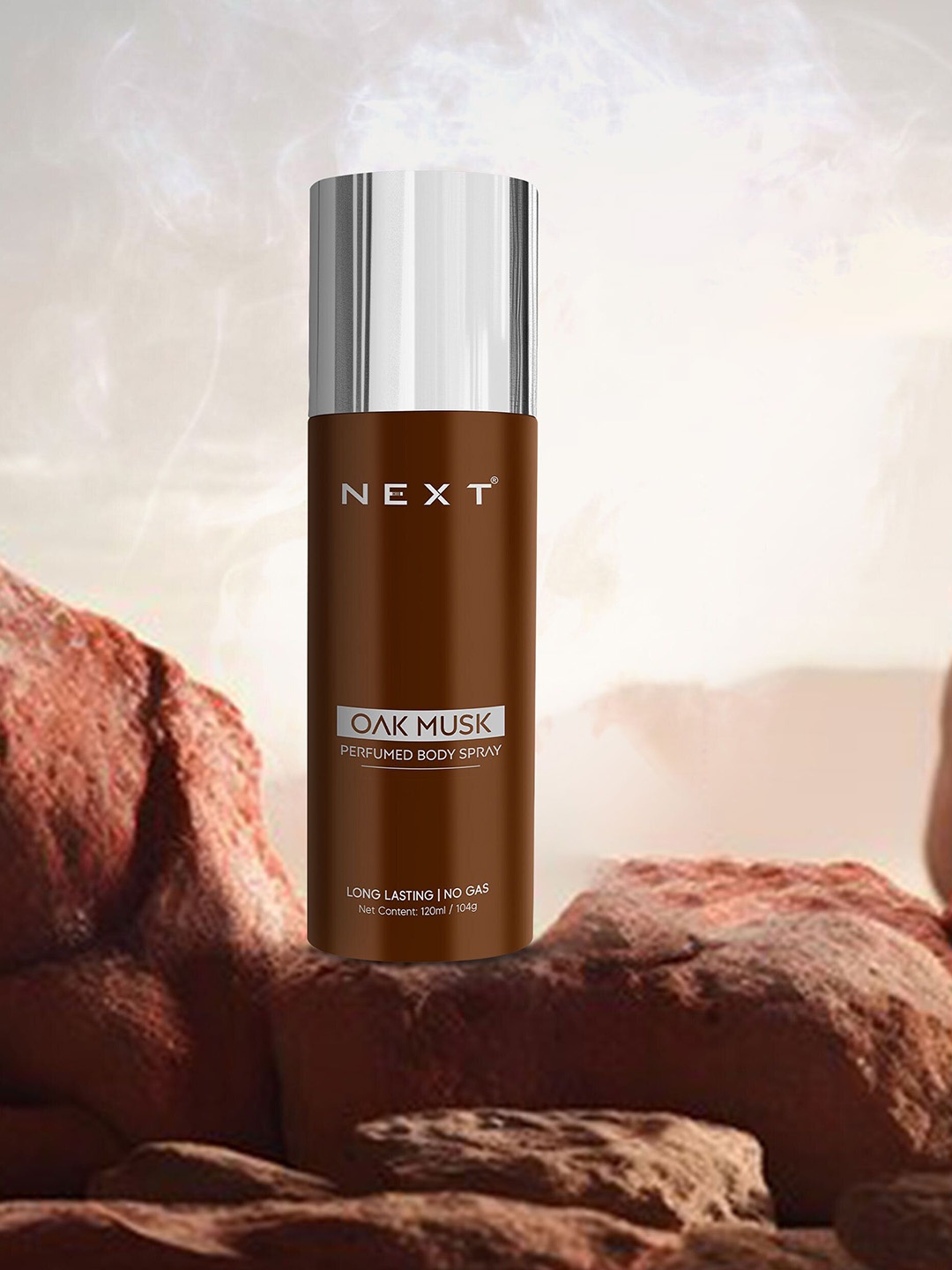 

NEXT CARE Oak Musk Long Lasting Perfume Body Deodorant- 120 ml, White