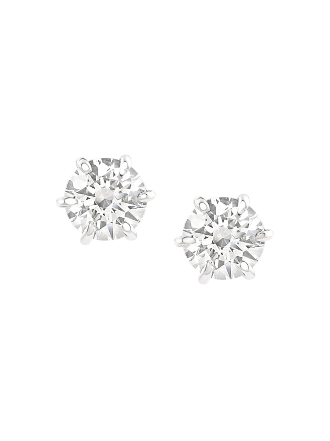

FIAN Iris 925 Sterling Silver Rhodium Plated Contemporary Studs