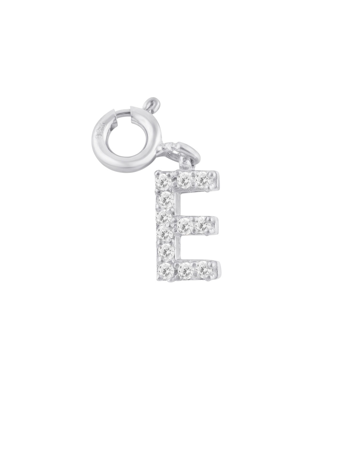 

FIAN 925 Sterling Silver Crystals-Studded Anti-Tarnish Watch Charm