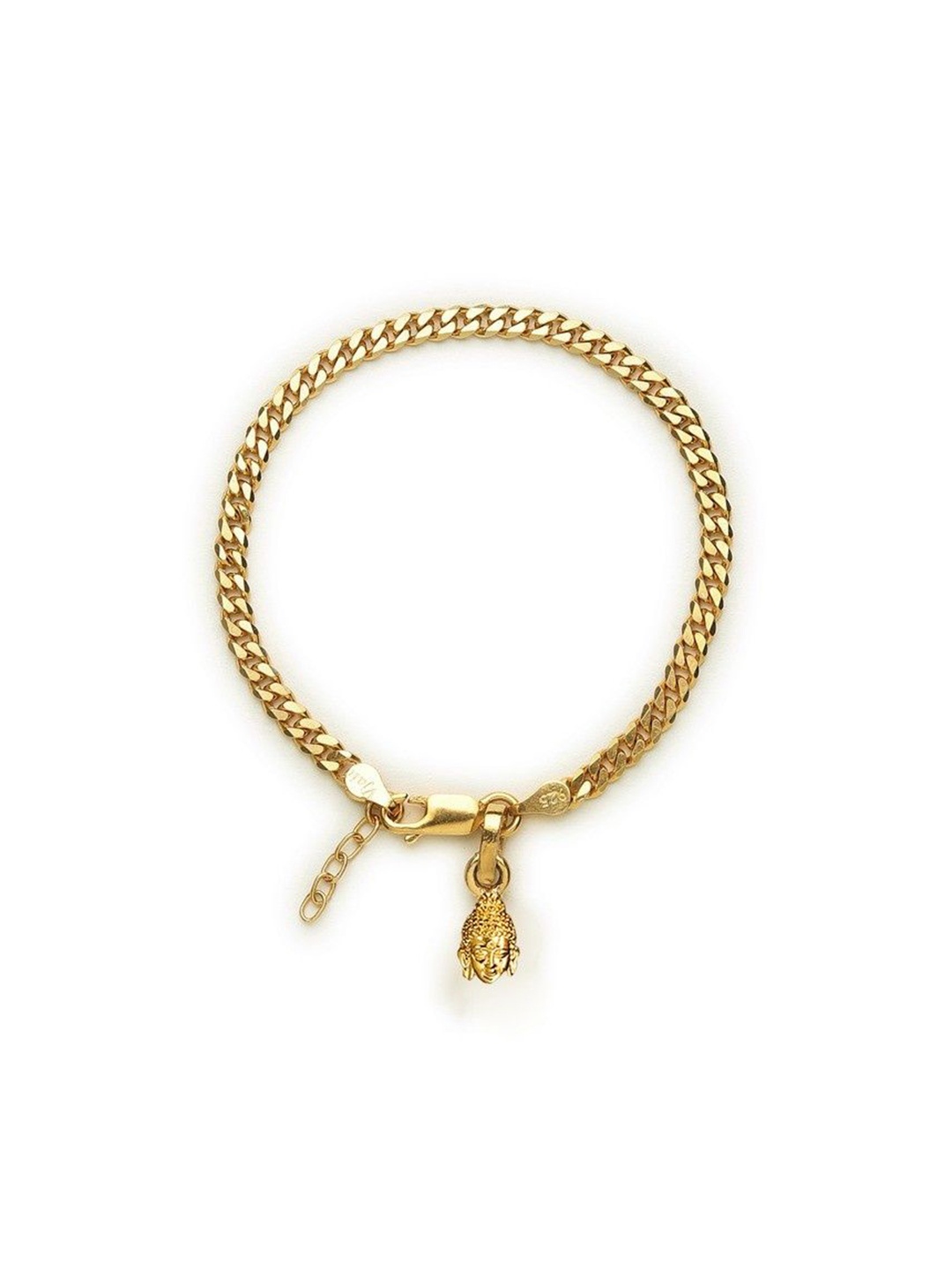 

AKSHAT SAPPHIRE Women Gold-Plated Link Bracelet