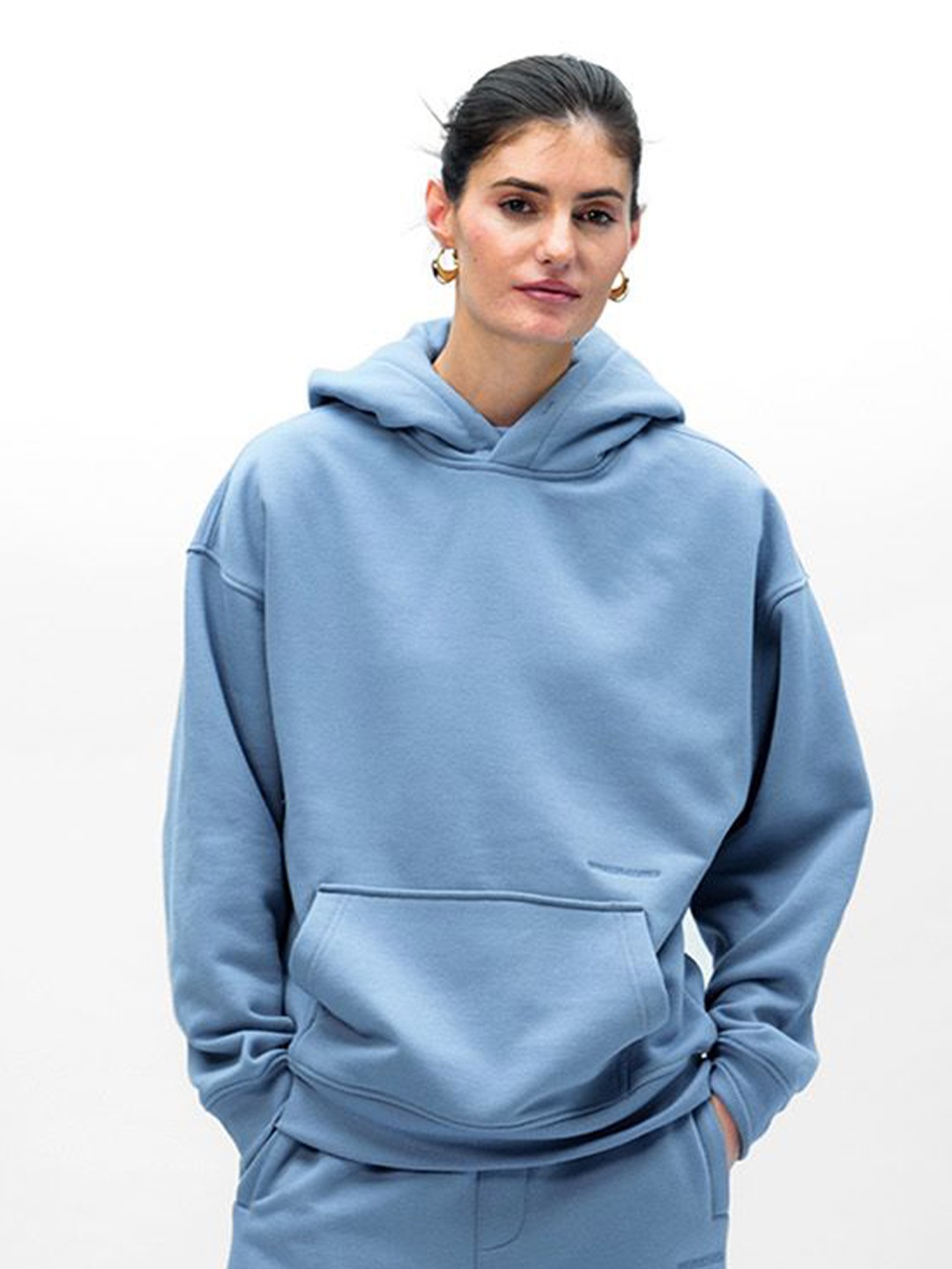 

Bonkers Corner Women Wear A Hug Oversized Hoodie, Blue