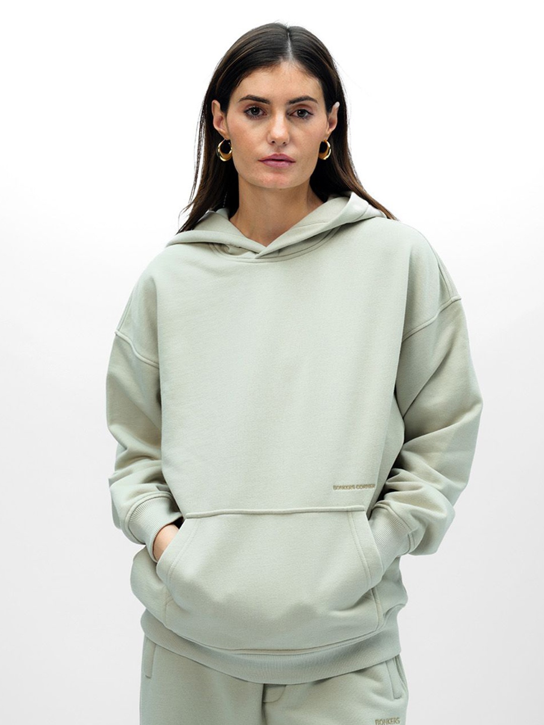 

Bonkers Corner Women Cloudy Wear A Hug Oversized Hoodie, White