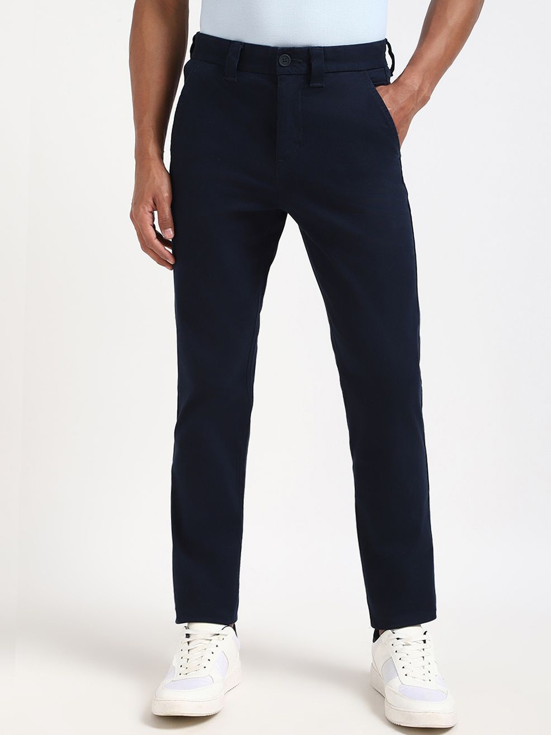 

Tommy Hilfiger Men Slim Fit Chinos Trousers, Blue