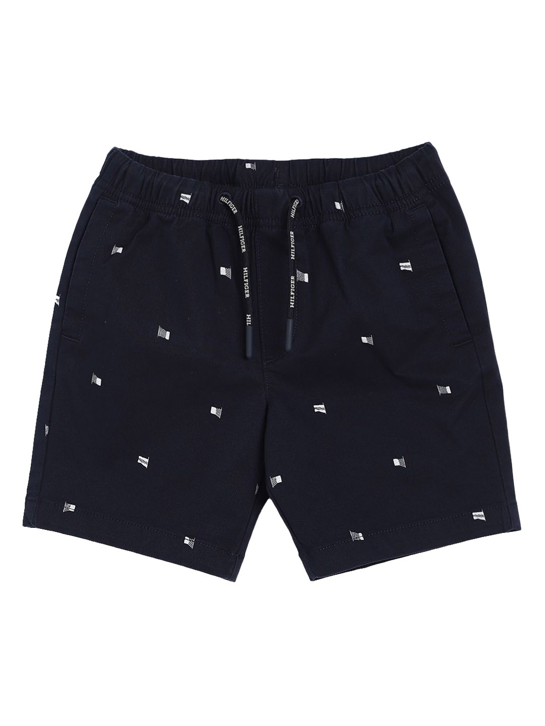 

Tommy Hilfiger Boys Mid-Rise Relaxed Fit Shorts, Blue