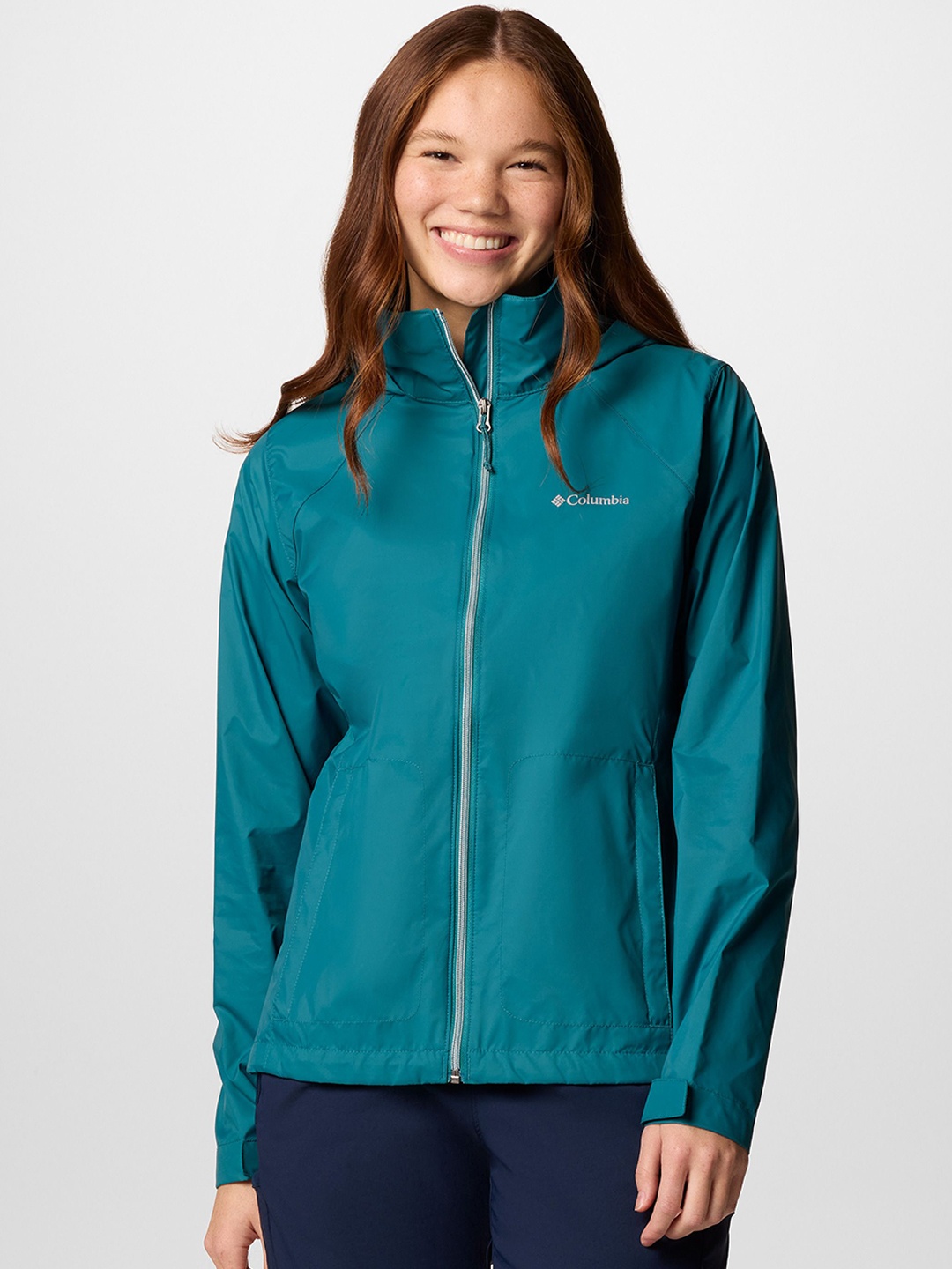 

Columbia Omni Shield Switchback IV Rain Jacket, Teal