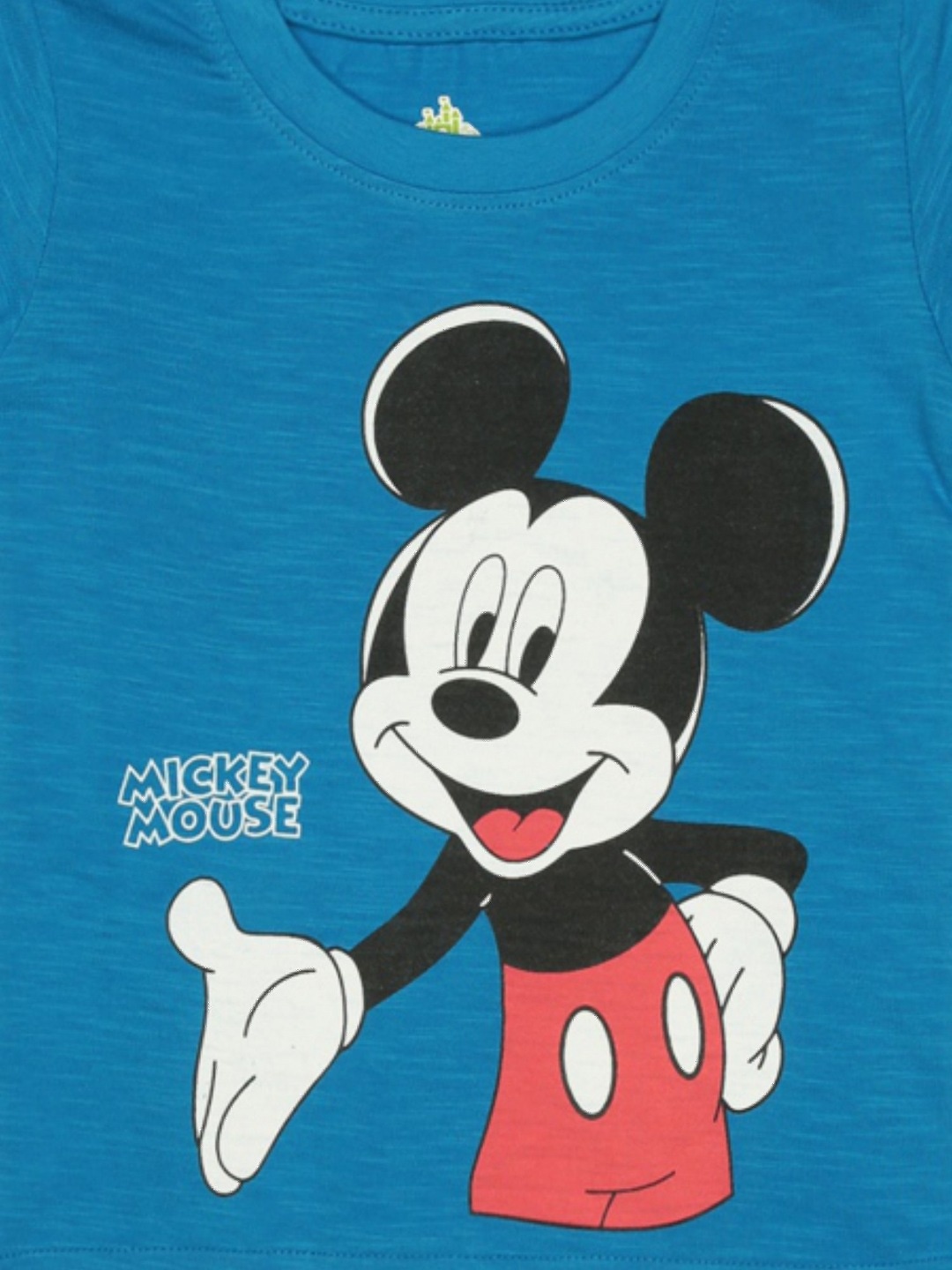 

Bodycare Boys Graphic Printed Round Neck Cotton Mickey Mouse T-shirt, Blue