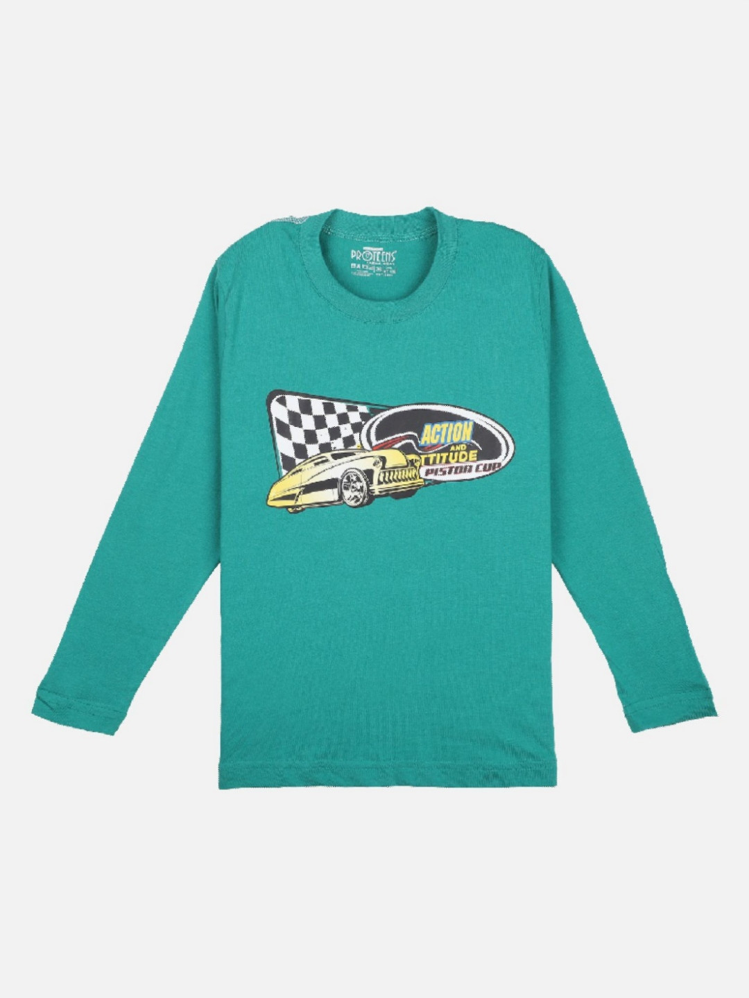 

Bodycare Boys Graphic Printed Round Neck Cotton T-shirt, Green