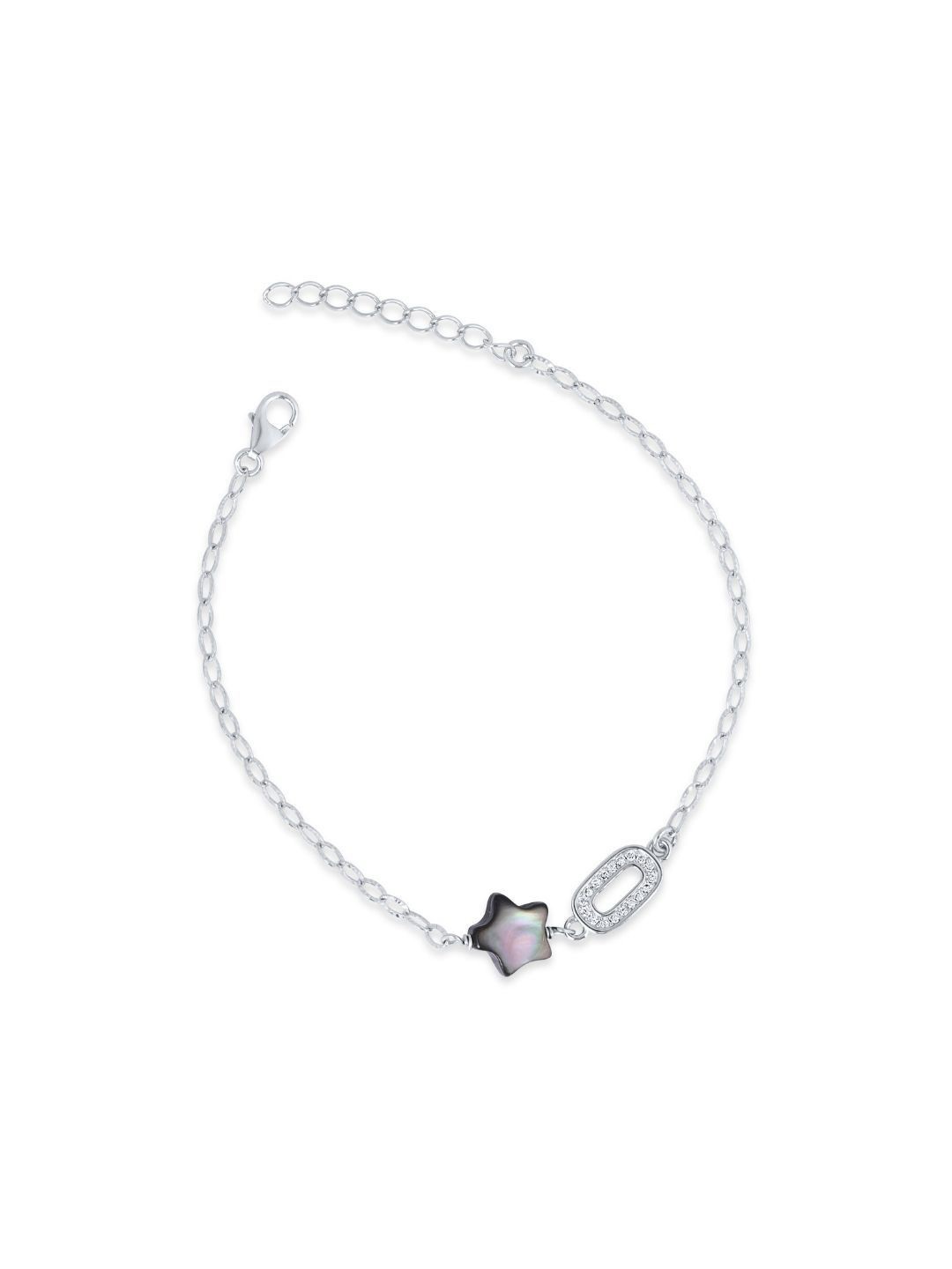 

GLYTERS Twinkletrail Silver Link Bracelet