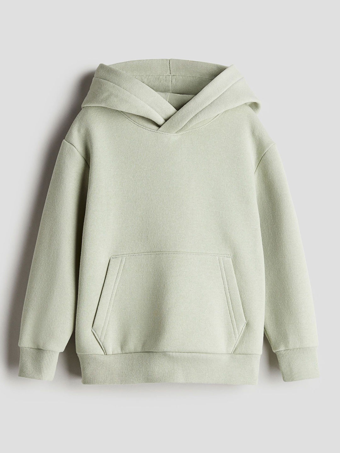 

H&M Boys Brushed-Inside Hoodie, Green