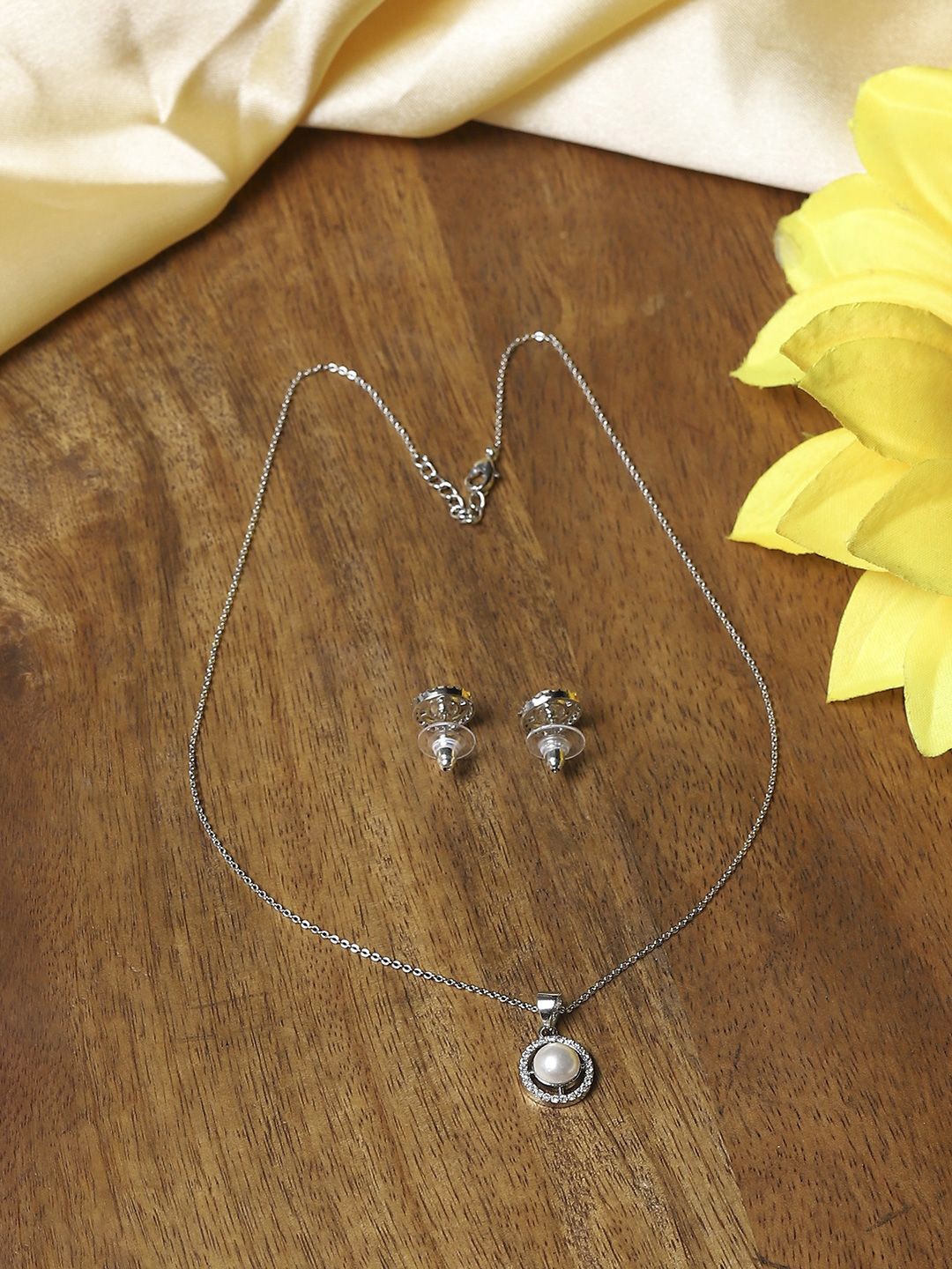 

Biba Silver Plated Beaded Jewellery Set