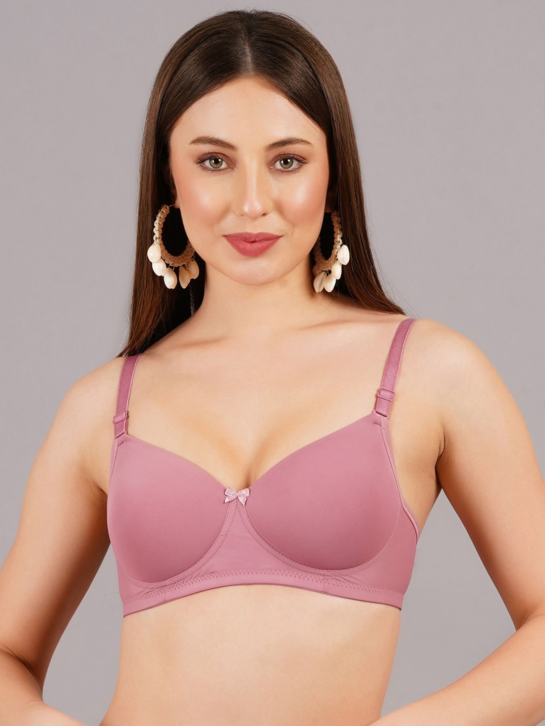 

Skin Beauty Full Coverage Lightly Padded T-shirt Bra, Purple