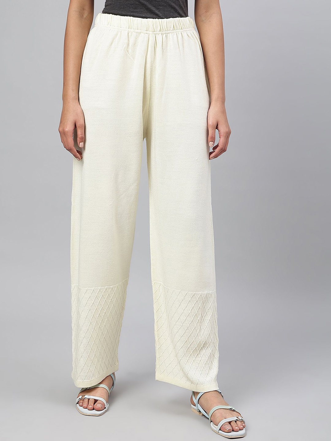 

AURELIA Women Trousers, White
