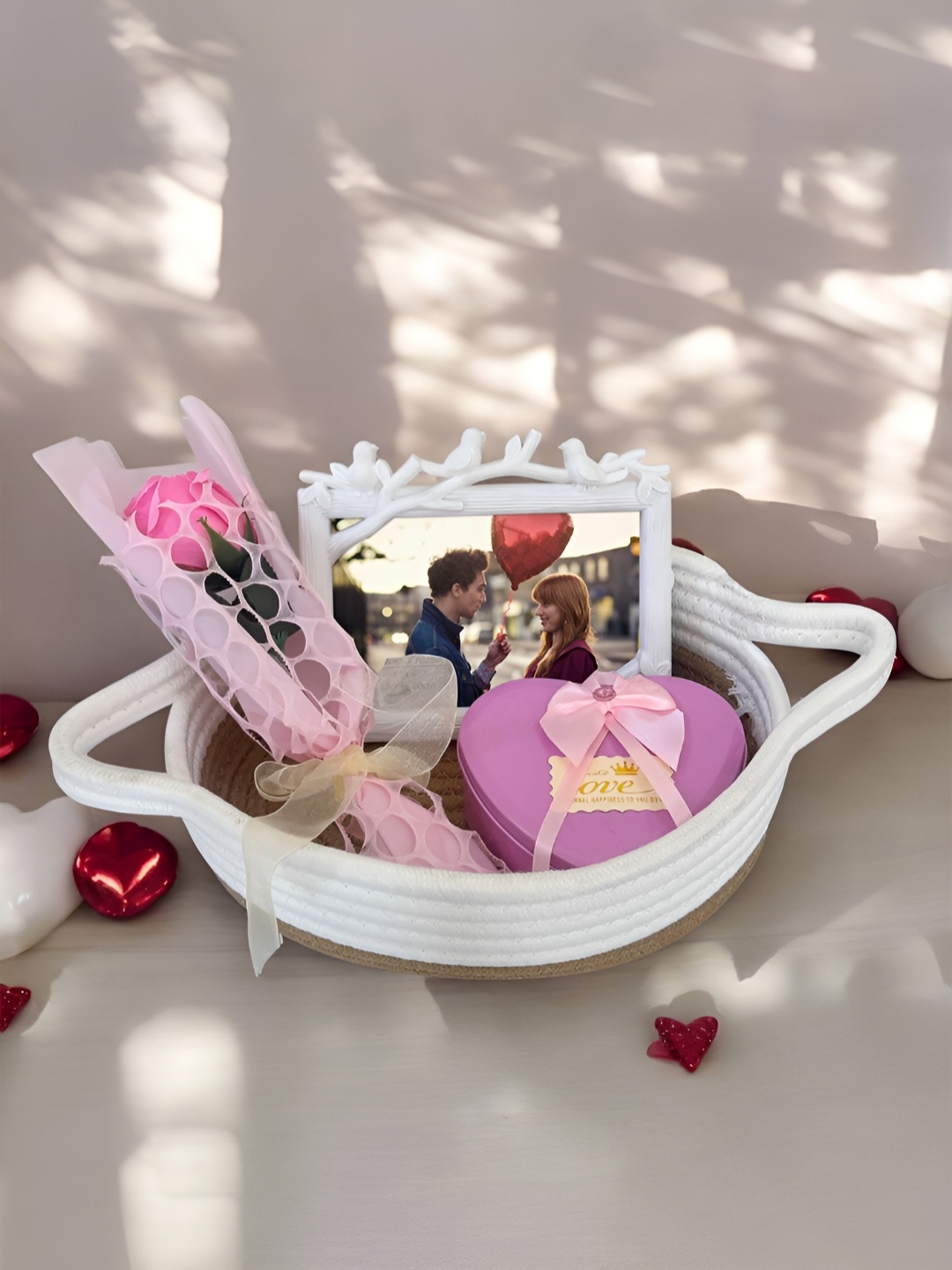 

Art Street Pink & White 4 Pieces Home Gift Sets