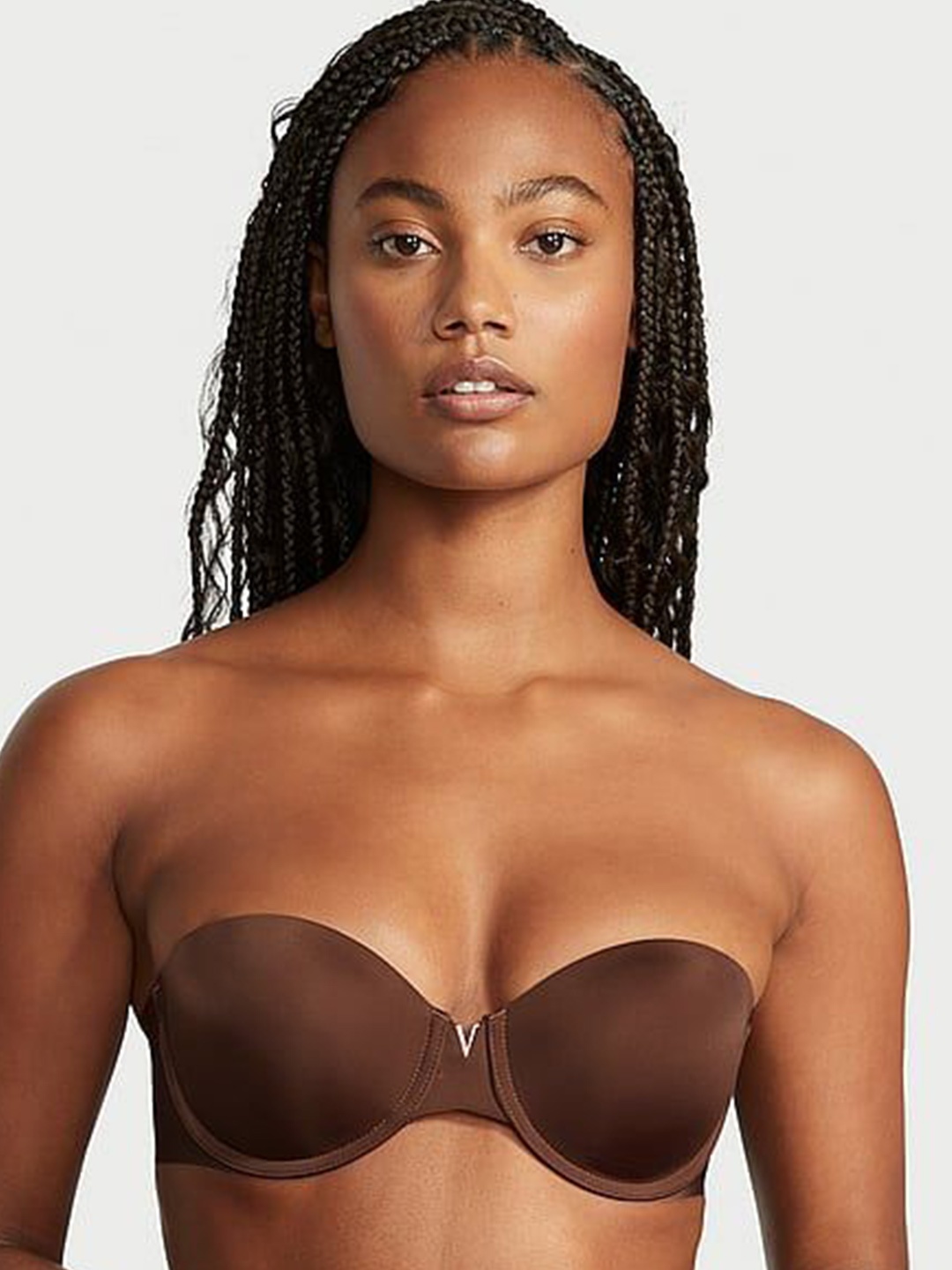 

Victoria's Secret Women Medium Coverage Underwired Lightly Padded Bra, Brown