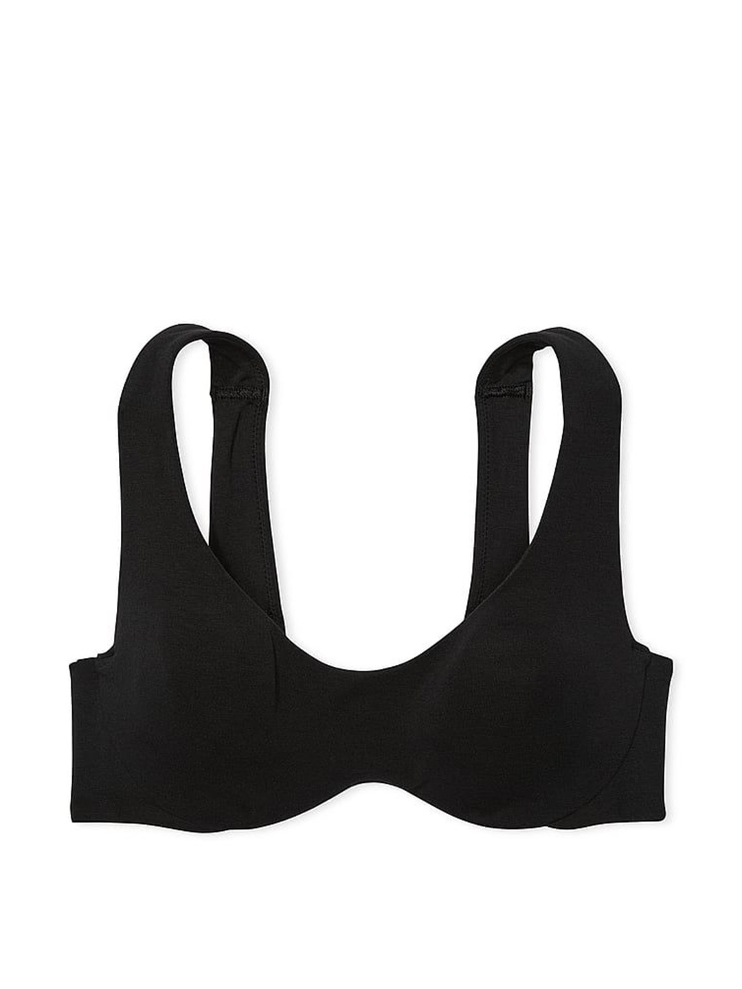 

Victoria's Secret Non Padded Medium Coverage Bralette Bra, Black