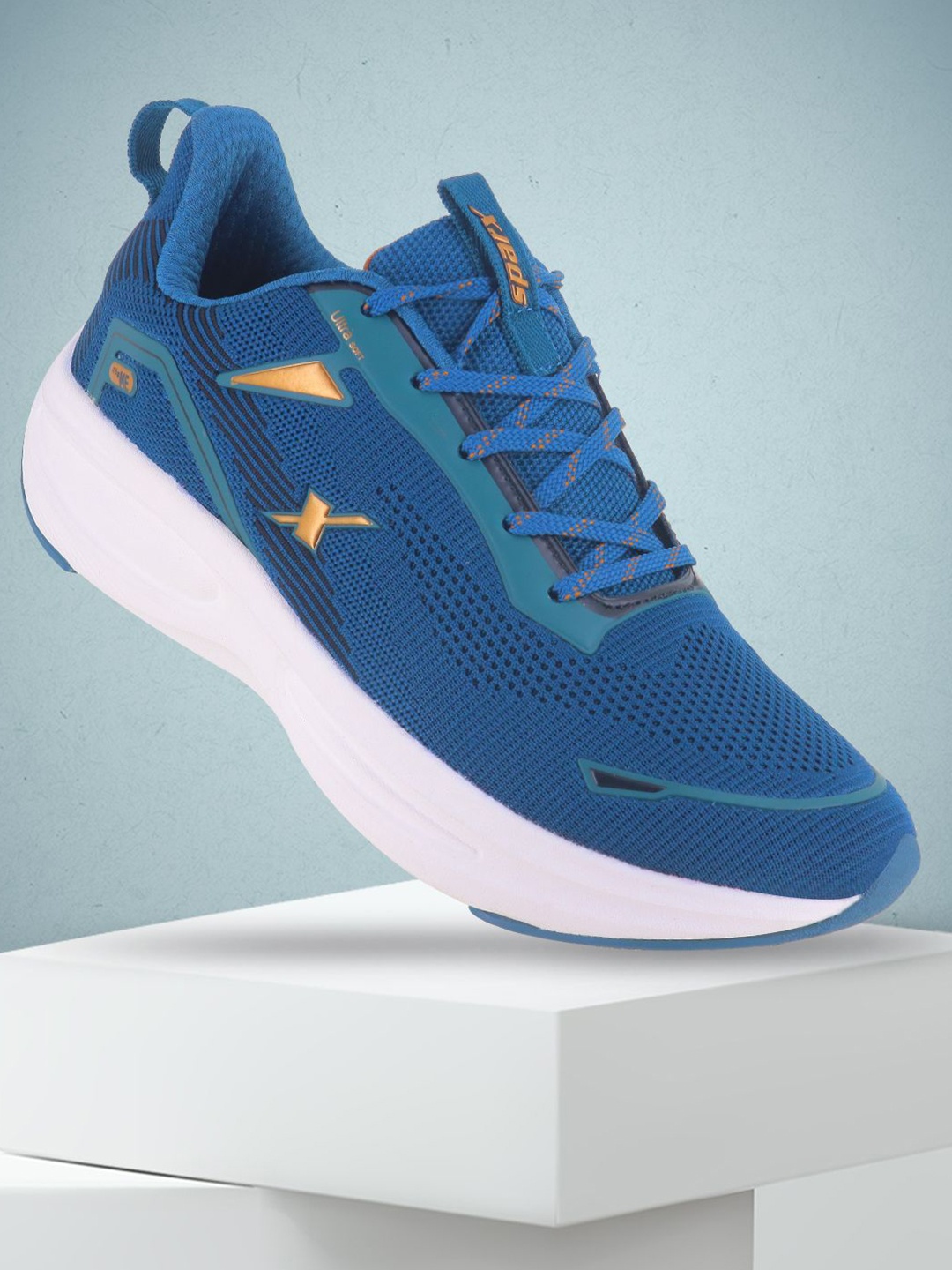 

Sparx Men Mesh SM-973 Running Lace-Ups Shoes, Blue