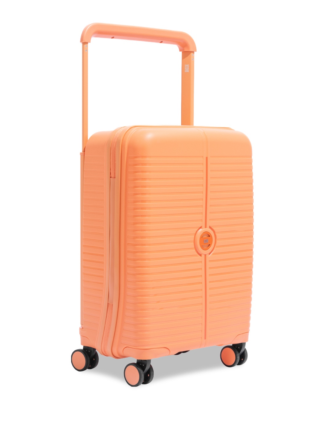 

Icon Voyager Textured Hard-Sided Cabin Trolley Bag, Orange