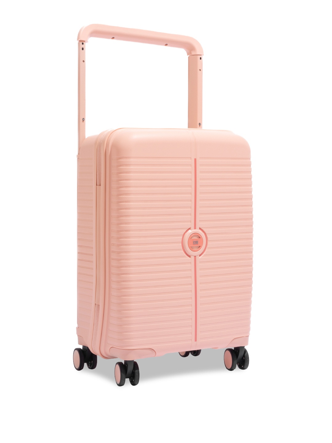 

Icon Voyager Collection Textured Hard-Sided Cabin Trolley Bag, Pink