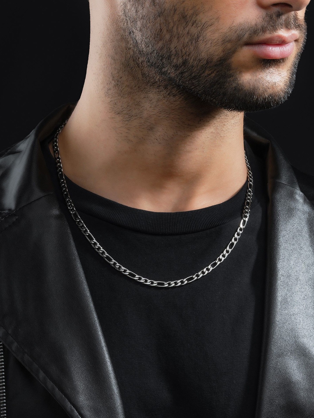 

Police Men Stainless Steel Chain, Silver