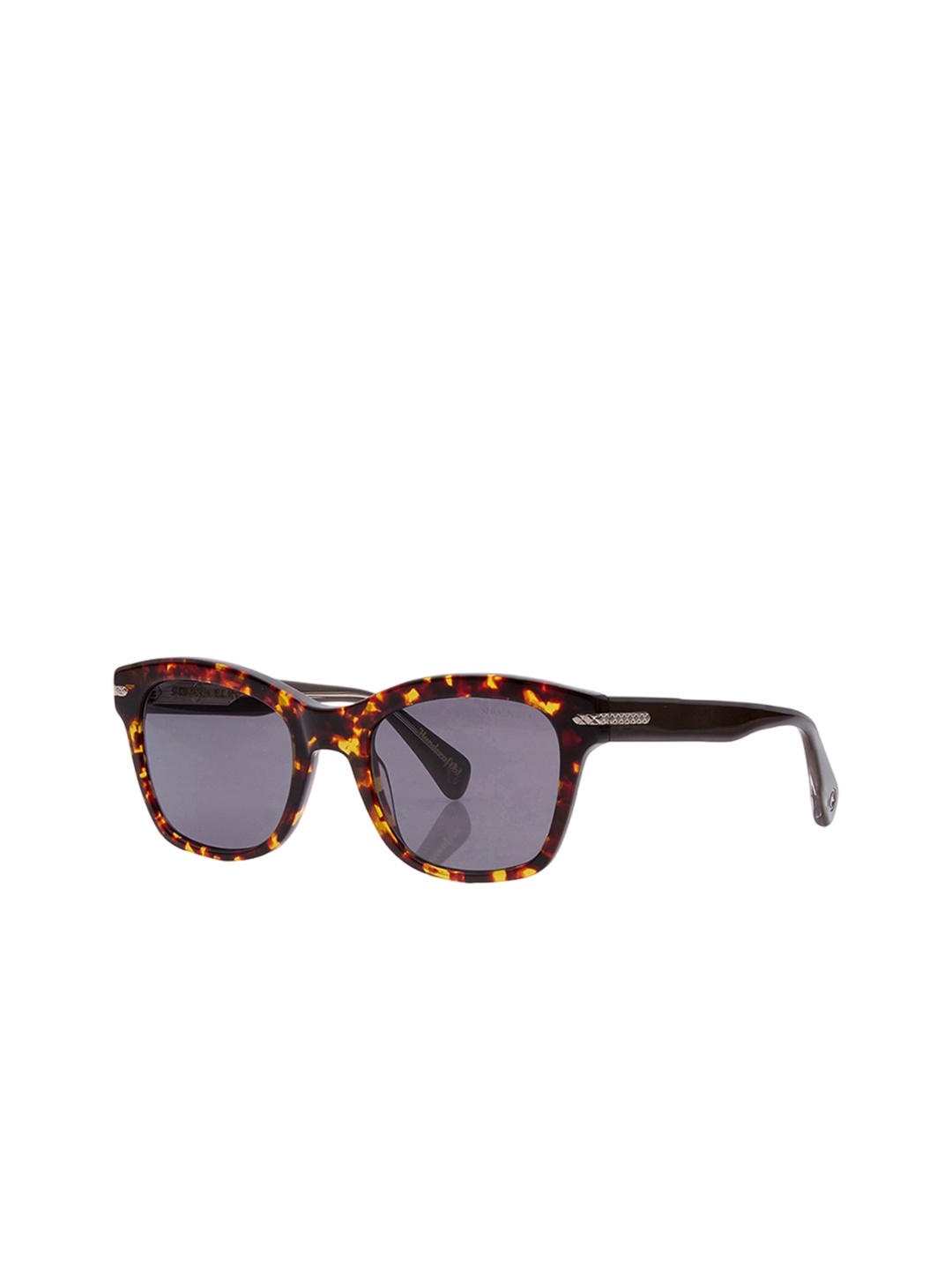 

Shisen Fox Unisex Fashion with UV Protected Lens Sunglasses, Grey