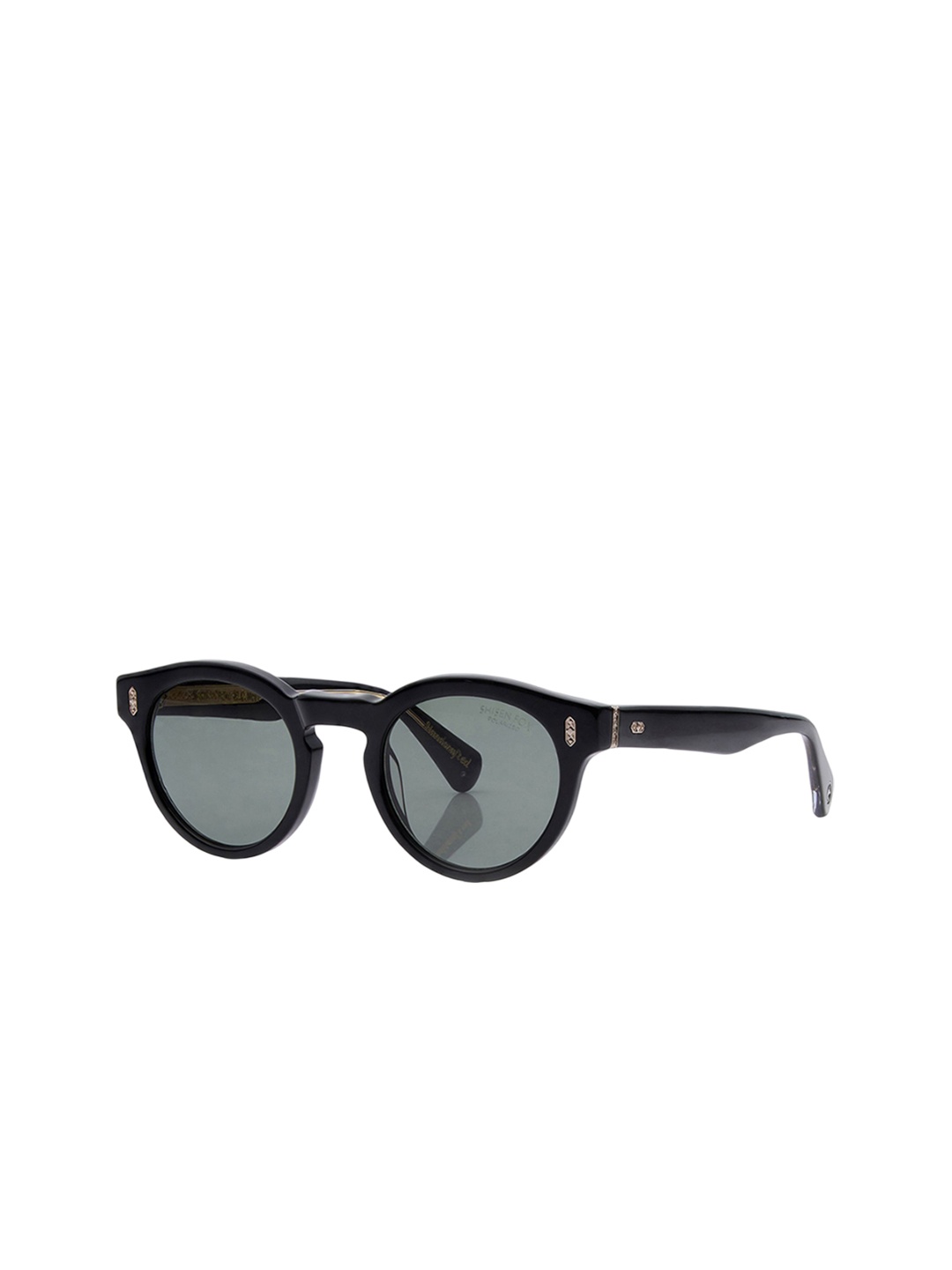 

Shisen Fox Unisex Round Sunglasses With UV Protected Lens Sunglasses SG061, Green