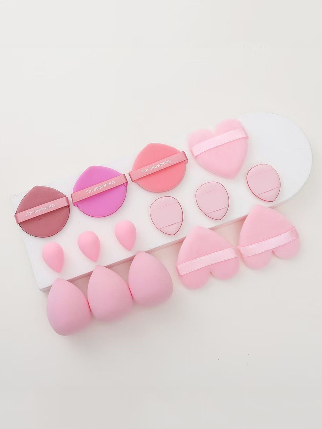 

RANORE Set Of 15 Beauty Sponge-Blender - Pink